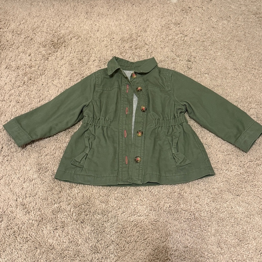 Carter's Olive Green Kids Jacket